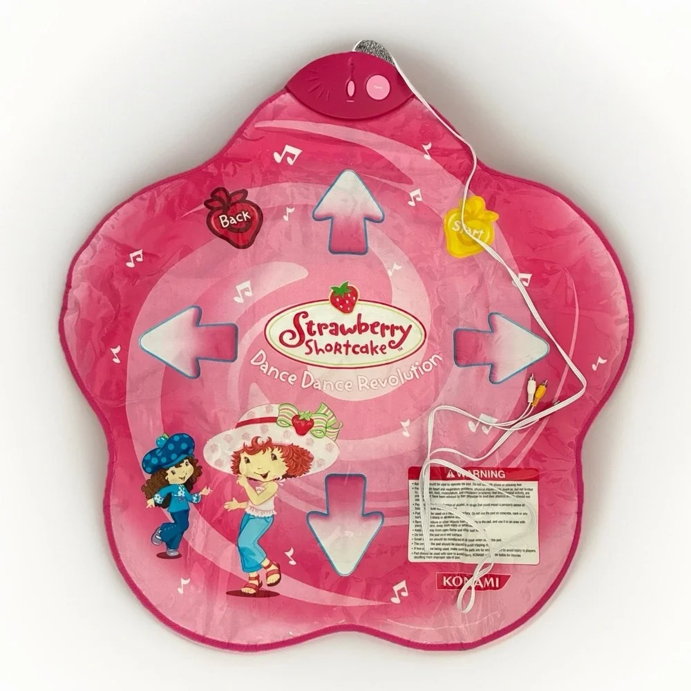 Strawberry Shortcake Dance Dance Revolution Plug and Play Video Game 2006 TESTED